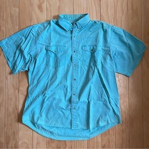 Timbercreek by Wrangler Short Sleeve Button Shirt XL